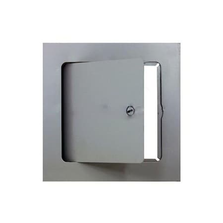 12 In. Stainless Steel Grey Metal Access Panel